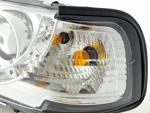 Paire de feux phares Daylight Led Audi 80 B4 1991-1994 Chrome