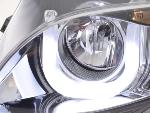 Paire de feux phares Angel Eyes BMW serie 3 E46 Break 02-05 chrome