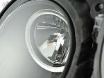 Paire de feux phares Design Mercedes Classe E W210 de 99-01 Noir