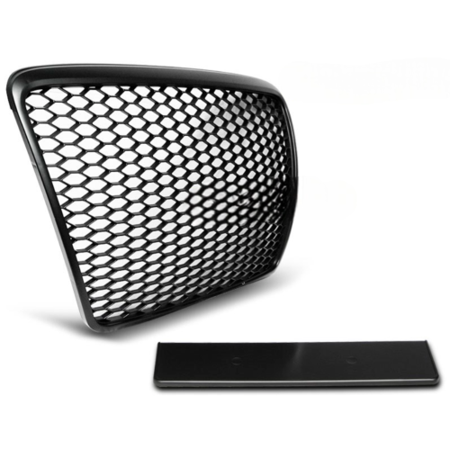 Grille de calandre pour Audi A6 C6 de 2009 a 2011 look Sport noir matt