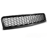 Calandre pour Audi A4 B6 de 10/2000 a 10/2004 look Sport noir matt