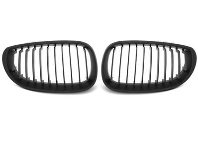 Paire grilles calandre BMW serie 5 E60/E61 03-10 noir