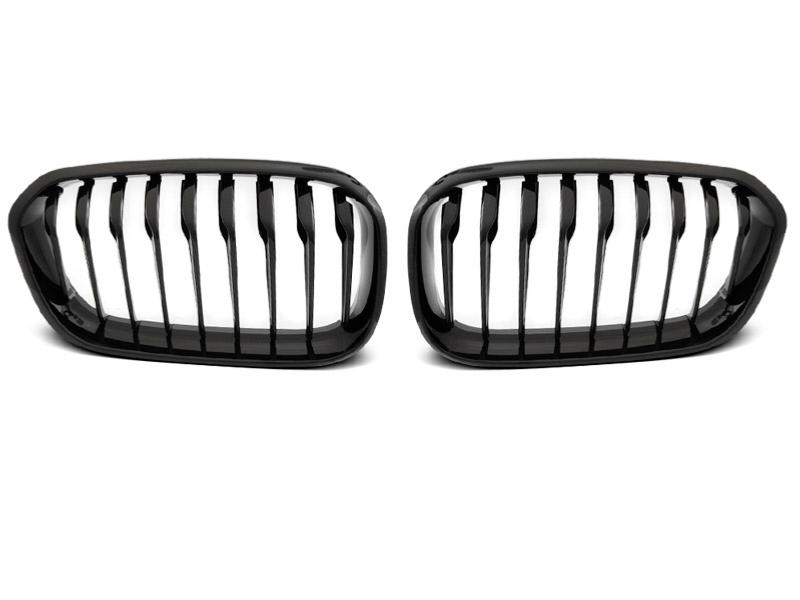 Grilles de calandre noires couleurs Motorsport BMW Série 1 F20