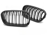 Grille calandre BMW serie 1 F20/F21 de 2015 a 2018 Noir Mat Double Barres