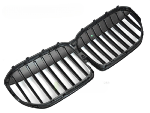 Grille calandre BMW serie 7 type G11/G12 de 2019 a 2022 noir Mat