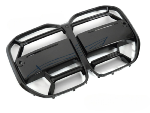 Grille de calandre avant BMW Serie 4 G22 Coupe de 2020 a 2025 Noir brillant Look sport