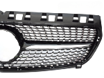 Grille calandre Mercedes Classe A W176 de 2012 a 2015 Chrome Noir Brillant