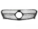 Grille calandre Mercedes GLA X156 de 2013 a 2016 Noir Chrome