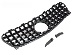 Grille calandre Mercedes GLA X156 de 2016 a 2019 Noir Brillant