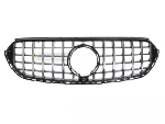 Grille calandre Mercedes GLC X254 de 2022 a 2025 Noir Brillant Chrome