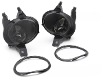Paire antibrouillard Peugeot 206 de 1998 a 2007 Fume