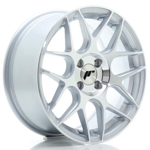 Jante JR Wheels JR18 16x7 ET25 - 4x108 - Silver machined Face