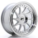 Jante JAPAN RACING JR26 18" x 8.5" ET 35-40 Silver Machined Face