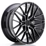 Jante JR Wheels JR38 18x8 ET42 5x112 Black Brushed Tinted Face