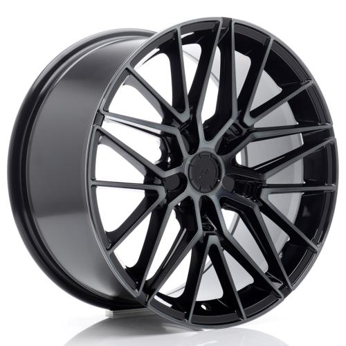 Jante JR Wheels JR38 18x9 ET20-45 - 5 trous sur mesure - Black machined w/ Tinted face