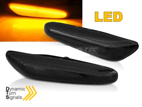 Paire Clignotant Repetiteur BMW Serie 3 E90 Berline 2005-2011 Fume led Dyn