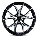 Jante Keskin KT19N 19x8.5 ET30 5/112 BLACK FRONT POLISH