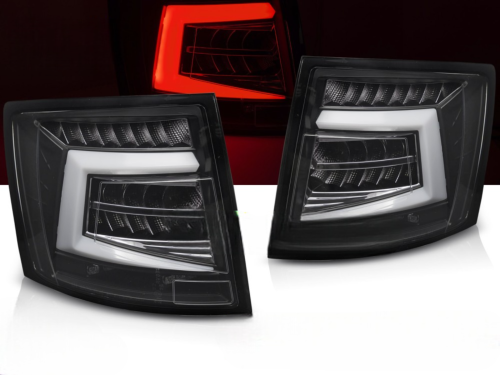 Paire de feux arriere Skoda Octavia 3 Break de 2012 a 2020 Full LED Bar Noir Dyn