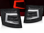 Paire de feux arriere Skoda Octavia 3 Break de 2012 a 2016 Full LED Bar Noir Dyn