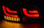 Paire de feux arriere VW Golf 6 08-12 LED BAR rouge blanc
