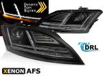 Paire de feux phares Audi TT 8J 2010-2014 Daylight led DRL Noir Xenon