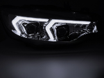 Paire de feux phares BMW serie 4 F32 / F33 de 2013 a 2017 Xenon LED DRL Chrome