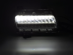 Paire Clignotant  Jeep Wrangler JL 2018 a 2023 FULL LED DRL DYN Fume