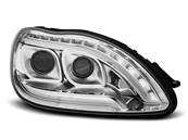 Paire de feux phares Mercedes classe S W220 98-05 Daylight led LTI chrome