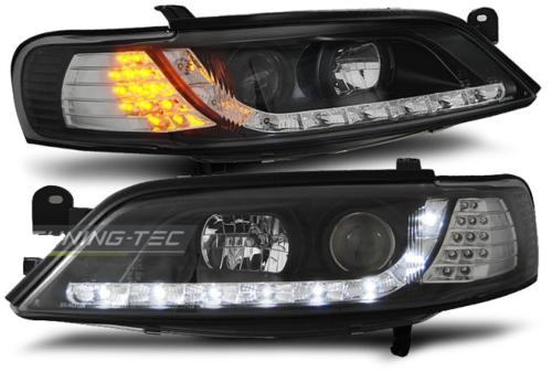 Paire de feux phares Opel Vectra B 96-98 Daylight led noir