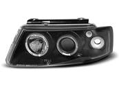 Paire de feux phares VW Passat B5 3B 96-00 angel eyes noir