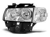 Paire de feux phares VW T4 Bus 96-03 angel eyes chrome