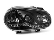 Paire de feux phares VW Golf 4 97-03 Daylight led noir