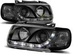 Paire de feux phares VW Polo 6N 94-99 Daylight led noir