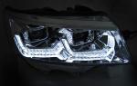 Paire de feux phares VW T6.1 de 2020 a 2022 LED DRL LTI Chrome