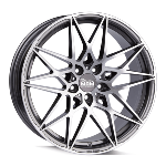 Jante Mam B2 18x8 ET45 5/112 Palladium Front Polish