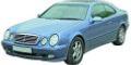 Barre anti rapprochement Mercedes CLK C208 de 1997 a 2002