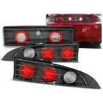Paire de feux arriere Mitsubishi Eclipse 95-98 noir