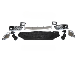 Pare choc avant pour Audi A6 C7 de 2011 a 2014 Look Sport PDC/ACC