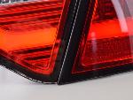 Paire de feux arrière Audi A5 8T/B8 2007 a 2011 Rouge Chrome Led