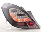 Paire feux arrière Opel Corsa D 3 portes 2006 a 2010 Noir Led