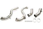 Downpipe Inox pour Mercedes GLC Coupe C253 de 2017 a 2019-C63 AMG-75mm