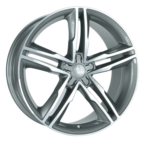 Jante Mam A1 19x8 ET30 5/112 Palladium Front Polish