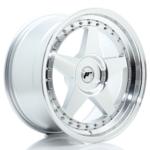 Jante JR Wheels JR6 18x9,5 ET20-40 - Trous sur mesure - Silver machined face