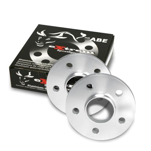 Jeu de 2 Cales 15mm pour Audi A5 type B8 de 2008 a 2015 avec centrage