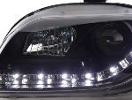 Paire de feux phares Daylight Led Audi A4 8E 2004 -2008 Noir