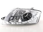 Paire de feux phares Daylight Led Audi TT 8N de 1998-2006 Chrome