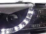 Paire de feux phares Daylight Led Audi A3 8L 96-00 Noir