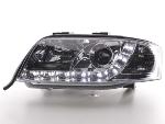 Paire de feux phares Daylight Led Audi A6 4B 1997-2001 Chrome