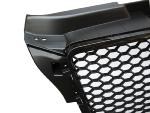 Calandre Avant pour Audi A3 de 2008 a 2012 Look Sport Noir Brillant