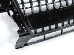 Grille de calandre pour Audi Q5 de 2008 a 09/2012 look Sport Noir brillant